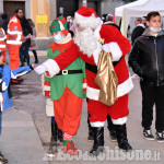 Cumiana: Babbo Natale alla festa di domenica