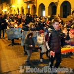 Piobesi: una fiaccolata per dire no alla guerra