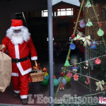 Frossasco: Il grande Mago e Babbo Natale nel centro del paese 