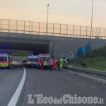 Nichelino: auto contro moto, muore 41enne sulla tangenziale allo svincolo di Stupinigi