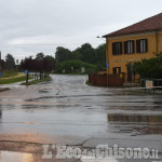 Rivalta: strada Dojrone chiusa dopo la forte pioggia
