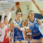 Volley serie A2 donne, Eurospin Ford Sara Pinerolo a spron battuto: 3-0 ai danni del Club Italia