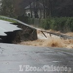 Allerta meteo in Val Chisone: evacuata la zona minacciata dal rio Albona dove è disperso un uomo