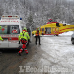 Coazze: si frattura una gamba a Pian Neiretto, bimbo di 8 anni in elisoccorso all&#039;ospedale