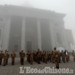 Esercito: il 3° Reggimento Alpini si addestra sulle montagne dell’Adunata di Biella e la 35ª Compagnia marcia dal Santuario di Oropa