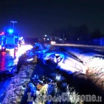 Nichelino: auto fuori strada, ferito 31enne russo