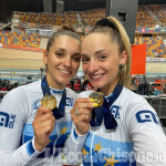 Ciclismo, oro europeo per Eleonora Gasparrini con il quartetto di inseguitrici