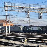 Orbassano: scontro fra due treni, tre feriti allo scalo merci