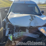 Orbassano: scontro tra auto sulla Torino-Pinerolo, un ferito lieve