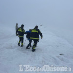 Crissolo: due persone in difficoltà recuperate dai Vigili del fuoco e Soccorso Alpino