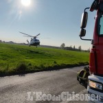 Schianto frontale alla Crocera di Barge, grave una 25enne