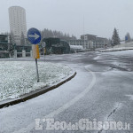 Nevicata in agosto a Sestriere: mezzi di sgombero già al lavoro