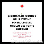 A Pinerolo la commemorazione delle vittime del Ponte Morandi 