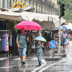 Pinerolo: Fiera patronale sotto la pioggia, annullata la passeggiata commerciale 