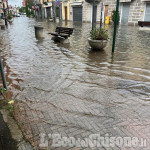 Maxi temporale e forte vento, allagamenti a Borgaretto e Orbassano