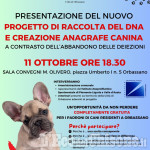 Orbassano: ecco il progetto di raccolta del Dna e creazione dell'anagrafe canina