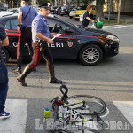 Pinerolo: auto contro bici, ferito ciclista in piazza Garibaldi