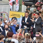 A Pinerolo il leader del Movimento 5 Stelle Giuseppe Conte a sostegno della candidatura di Luca Salvai