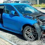 None: auto cannibalizzata nella notte in via Marconi