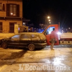 Pinerolo: camion prende fuoco dopo l&#039;incidente, nessun ferito