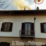 Sangano: fiamme sul tetto di un’abitazione in via Coletto