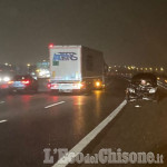 Orbassano: scontro tra auto sulla tangenziale sud, morta una donna
