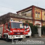 Pinerolo: fiamme nell&#039;ex scuola di Mascalcia