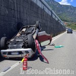 Revello: schianto fra auto in frazione san Grato, due i feriti