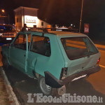 Pinerolo: incidente stradale in via Saluzzo
