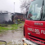 Campiglione Fenile: in fiamme alcuni box di un maneggio, l'intervento dei Vigili del fuoco