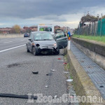 Orbassano: incidente sulla tangenziale sud, ferite lievi per il conducente dell'auto