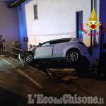 Moretta: auto fuori strada questa notte in via Santuario