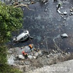 Perrero: salvi dopo un volo di venti metri nel torrente