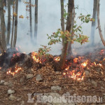 Incendio Cumiana: ancora focolai a Tavernette e zona Tre Rii