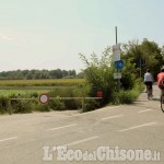 Vigone: chiusa la strada lungo il Pellice