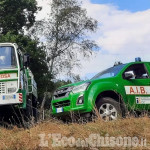 Gli AIB di Villar Perosa inaugurano il nuovo camion antincendi boschivi