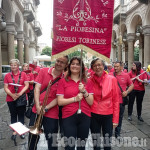 La filarmonica piobesina a Torino per San Giovanni