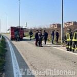 Pinerolo: auto fuori strada sulla Sp 589, feriti tre giovani