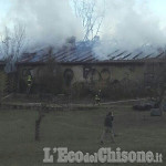 Bricherasio: fiamme in un&#039;abitazione, sul posto sei squadre dei Vigili del fuoco
