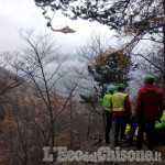 Pomaretto: cercatore di funghi infortunato, l’intervento del Soccorso alpino