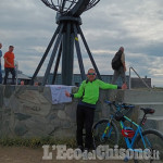 Il ciclista nonese Rudi Mazzei conquista Capo Nord
