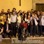 Il neo sindaco Giuliano: “Ha vinto la visione di una Piossasco positiva”