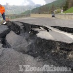 Frana di Champlas: tecnici al lavoro, soluzione provvisoria per la Cesana-Sestriere e la stagione estiva