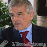 Sergio Chiamparino in visita nelle zone colpite dagli incendi