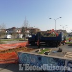 Pinerolo: partiti dalla Stazione Olimpica i lavori per la nuova ciclabile