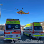 La postazione a Sestriere della Croce Verde di Villastellone riconosciuta dal sistema 118