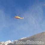 Pragelato: scialpinista soccorso nella zona degli ex impianti da sci