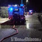 Macello: fiamme in una lavanderia industriale, l’intervento dei Vigili del fuoco