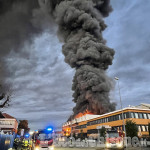 Beinasco: azienda in fiamme, maxi incendio nell’area industriale