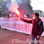 Pinerolo: gli studenti tornano a manifestare contro dad, insicurezza e tagli